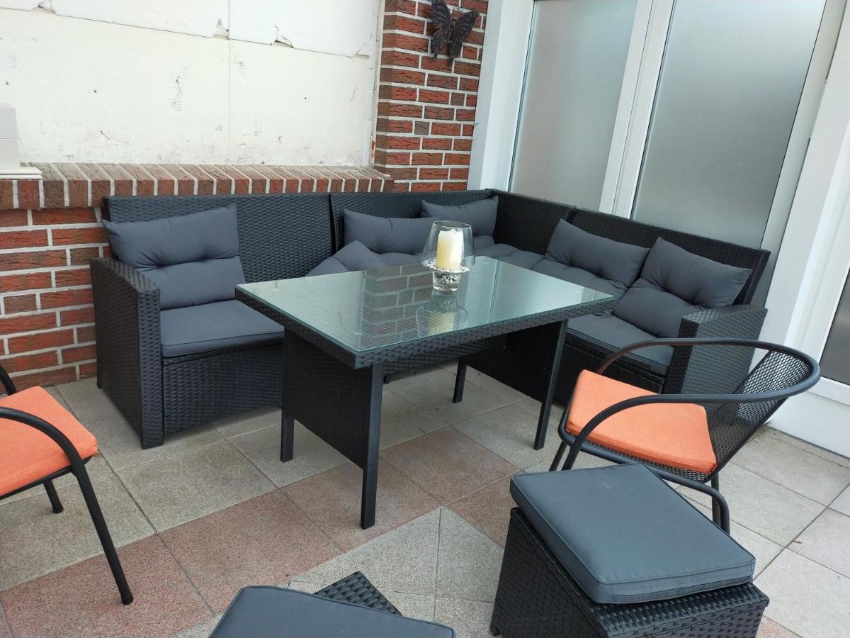 Exklusive Fewo Papenburg Mit Terrasse & Beheiztem Wintergarten 帕彭堡 外观 照片