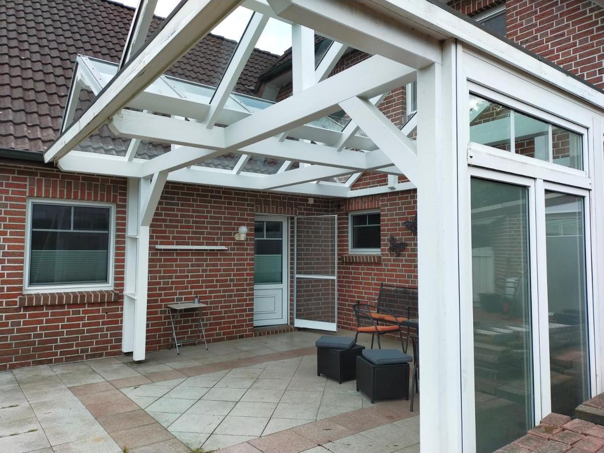 Exklusive Fewo Papenburg Mit Terrasse & Beheiztem Wintergarten 帕彭堡 外观 照片